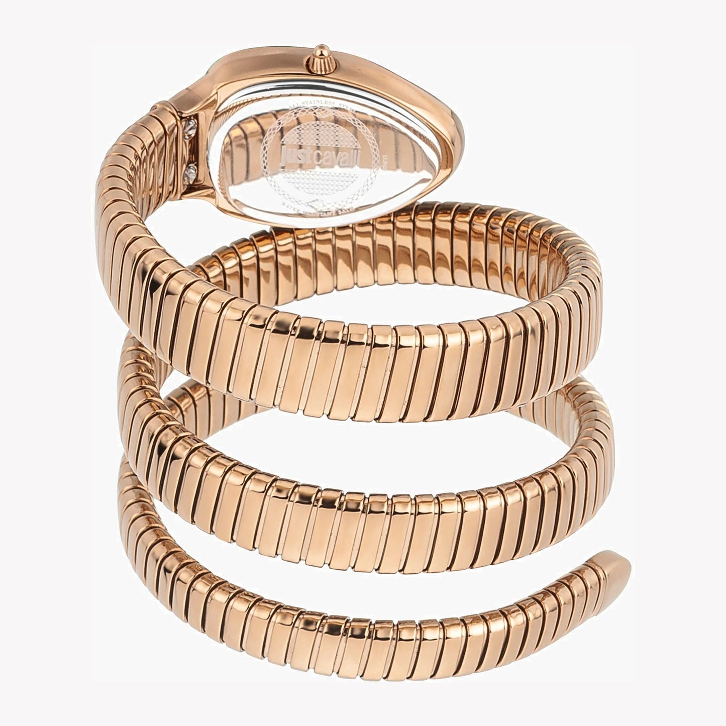 J.U.S.T C.A.V.A.L.L.I Wrap-Around Analogue Watch
