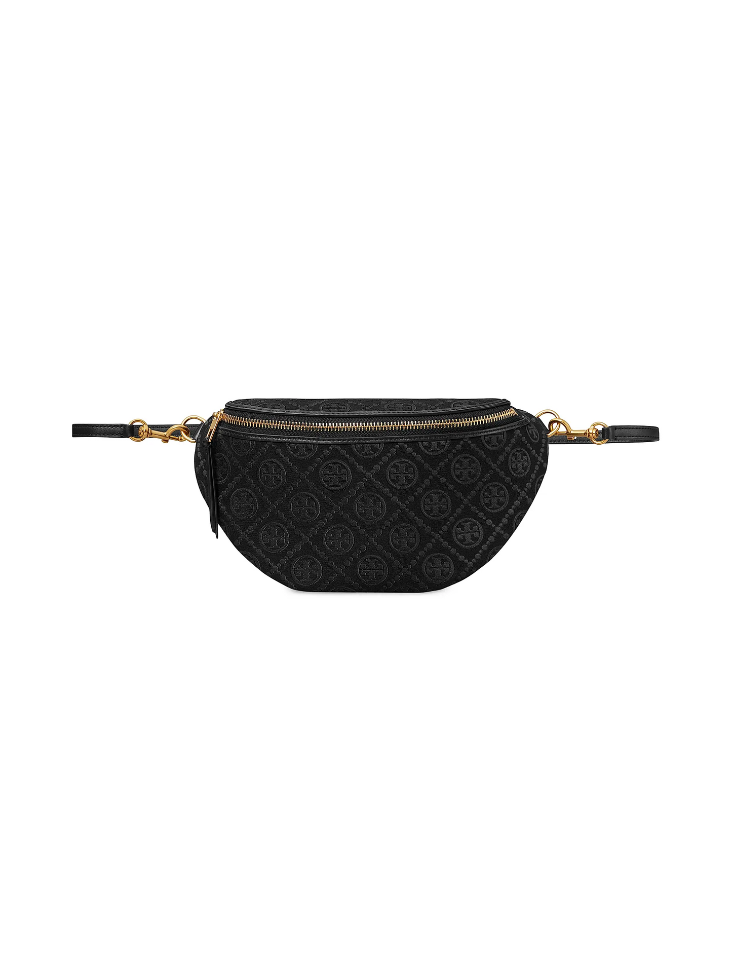 T.O.R.Y B.U.R.C.H T Monogram Cotton-Blend Belt Bag