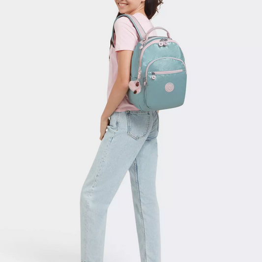 K.I.P.L.I.N.G Laptop KI5210 PIXIE GREEN School Backpack