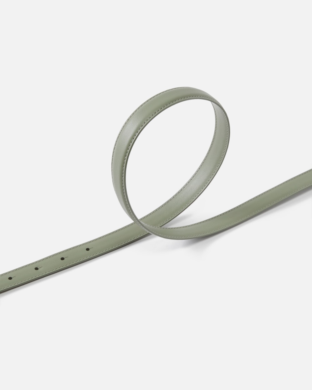 P.I.N.K.O. Love Birds thin leather belt 2cm