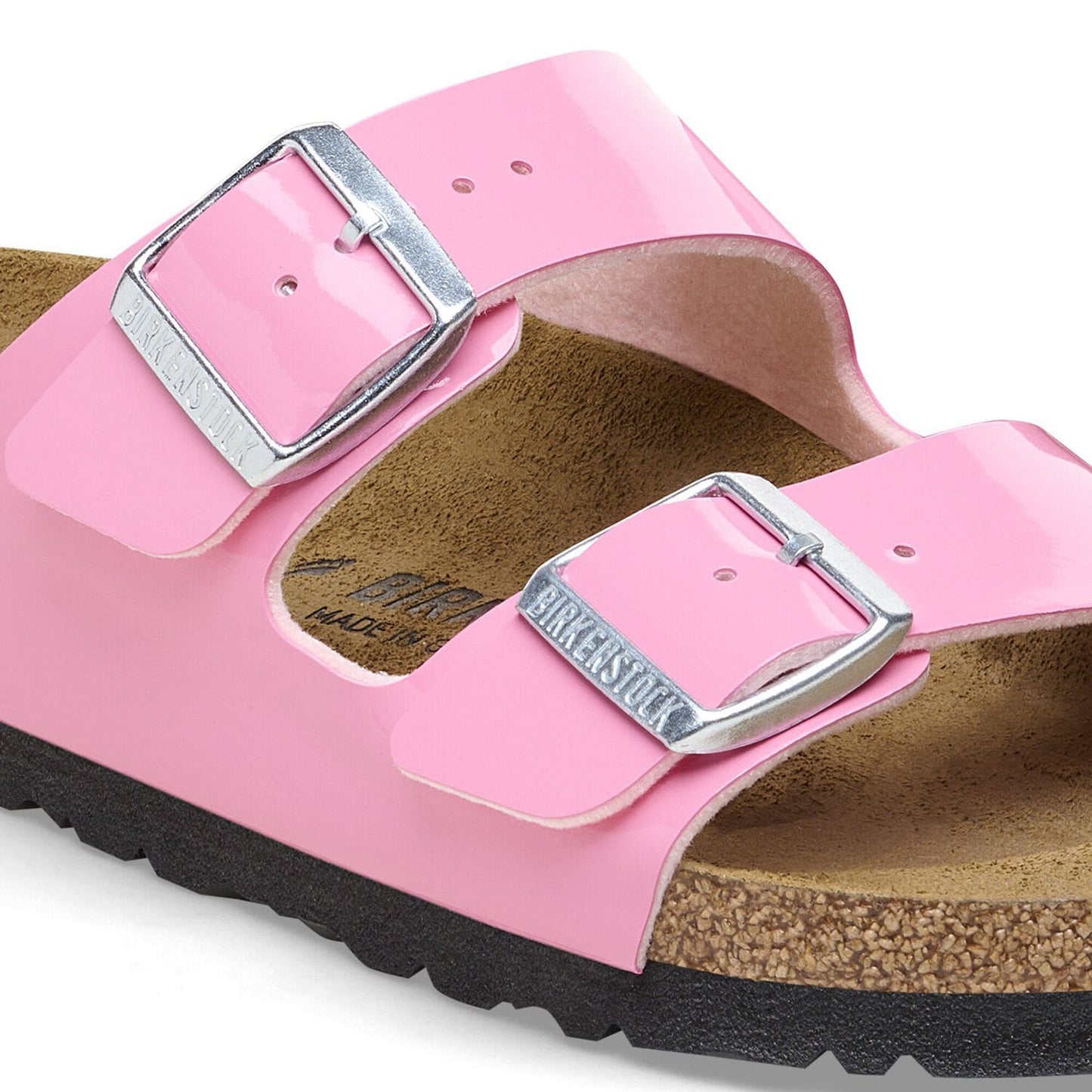 B.I.R.K.E.N.S.T.O.C.K. Arizona Percoflor Shiny - Candy Pink/Black
