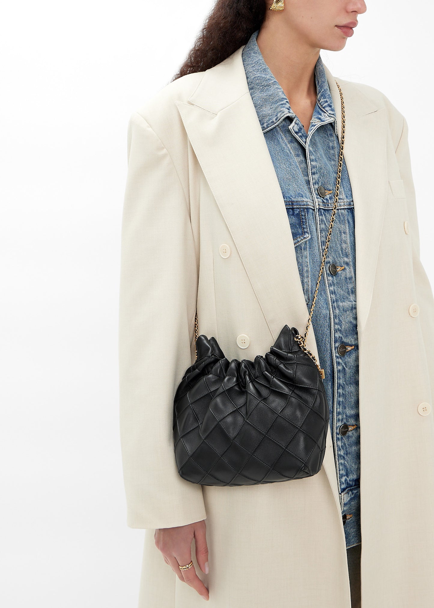 T.o.r.y B.u.r.c.h Mini Fleming drawstring bag