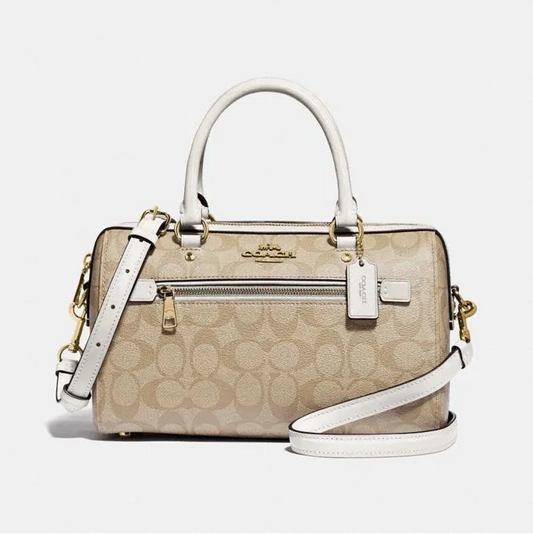 C.O.A.C.H Rowan Satchel In Signature Canvas