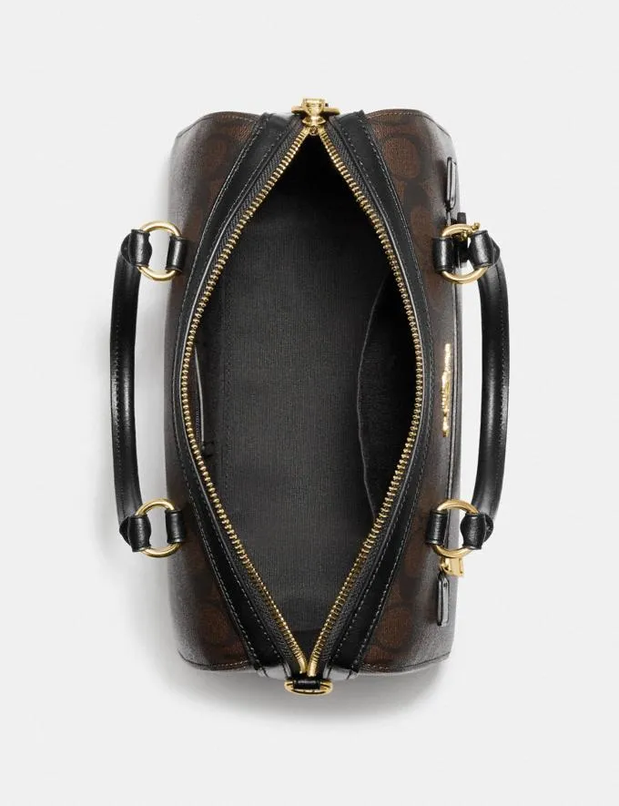 C.O.A.C.H Rowan Satchel In Signature Canvas