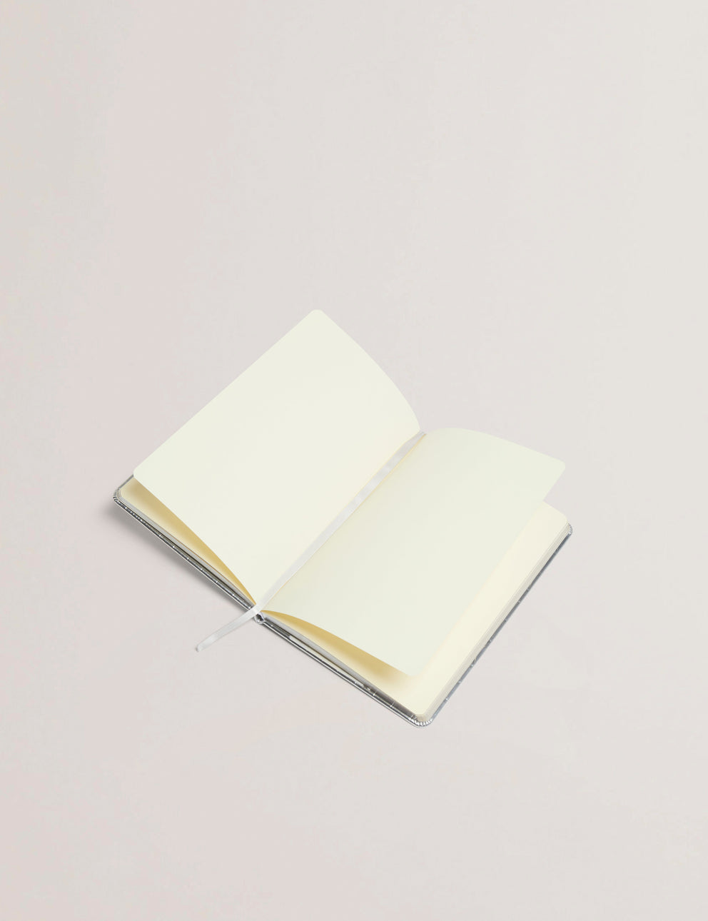 T.E.D B.A.K.E.R Katts Croc Effect A5 Notebook Silver