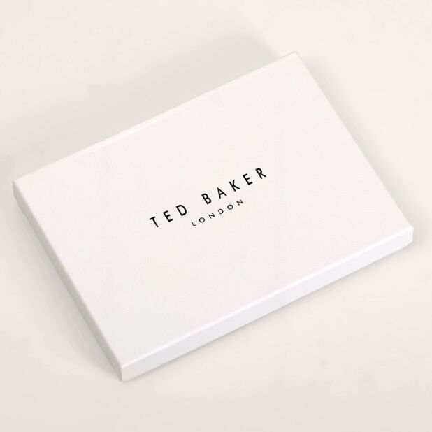 T.E.D B.A.K.E.R PERYYY Croc Effect A6 Notebook With a Pen and Card Holder