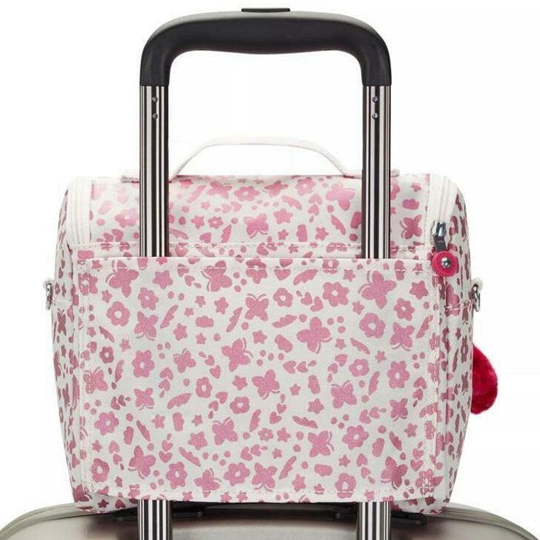 K.I.P.L.I.N.G Large Insluated KI1733 Flower Magic Lunchbox with Trolley Sleeve