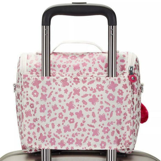 K.I.P.L.I.N.G Large Insluated KI1733 Flower Magic Lunchbox with Trolley Sleeve
