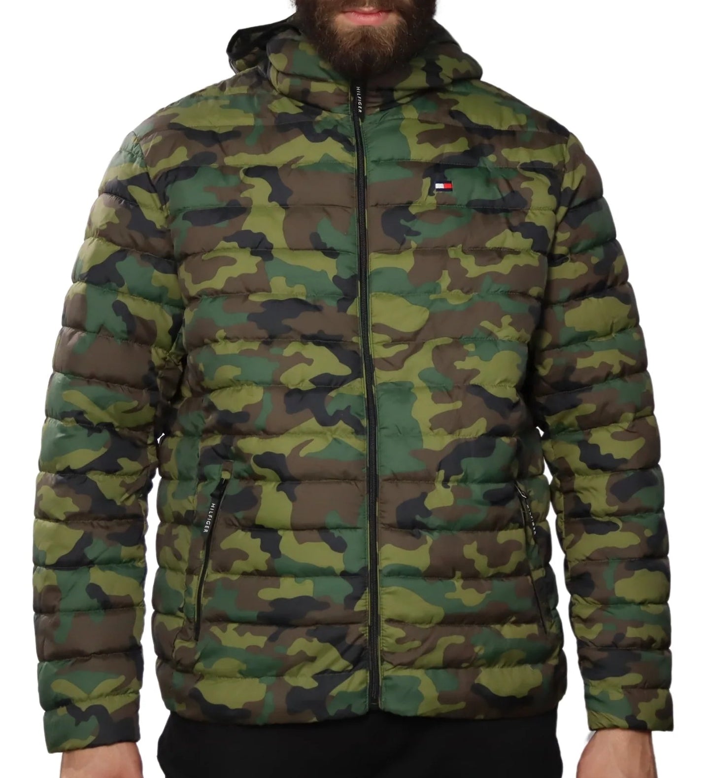 T.o.m.m.y H.i.l.f.i.g.e.r Men Graphic Jacket Camouflage