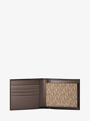M.I.C.H.A.E.L K.O.R.S Cooper Logo Billfold Wallet With Passcase