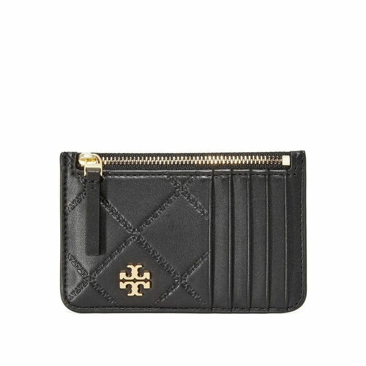 T.o.r.y B.u.r.c.h Georgia Zip Card Case Black