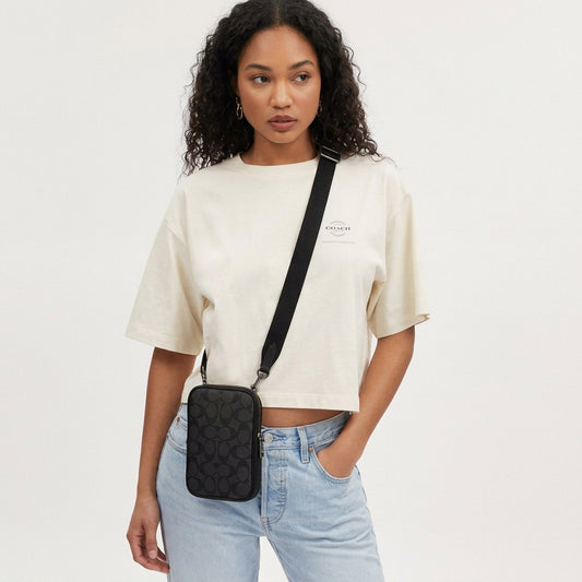C.O.A.C.H Aden Crossbody Bag In Signature Canvas