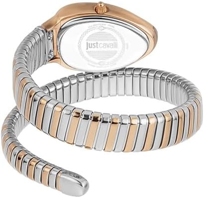 J.U.S.T C.A.V.A.L.L.I Wrap-Around Analogue Watch