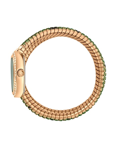 J.U.S.T C.A.V.A.L.L.I Wrap-Around Analogue Watch