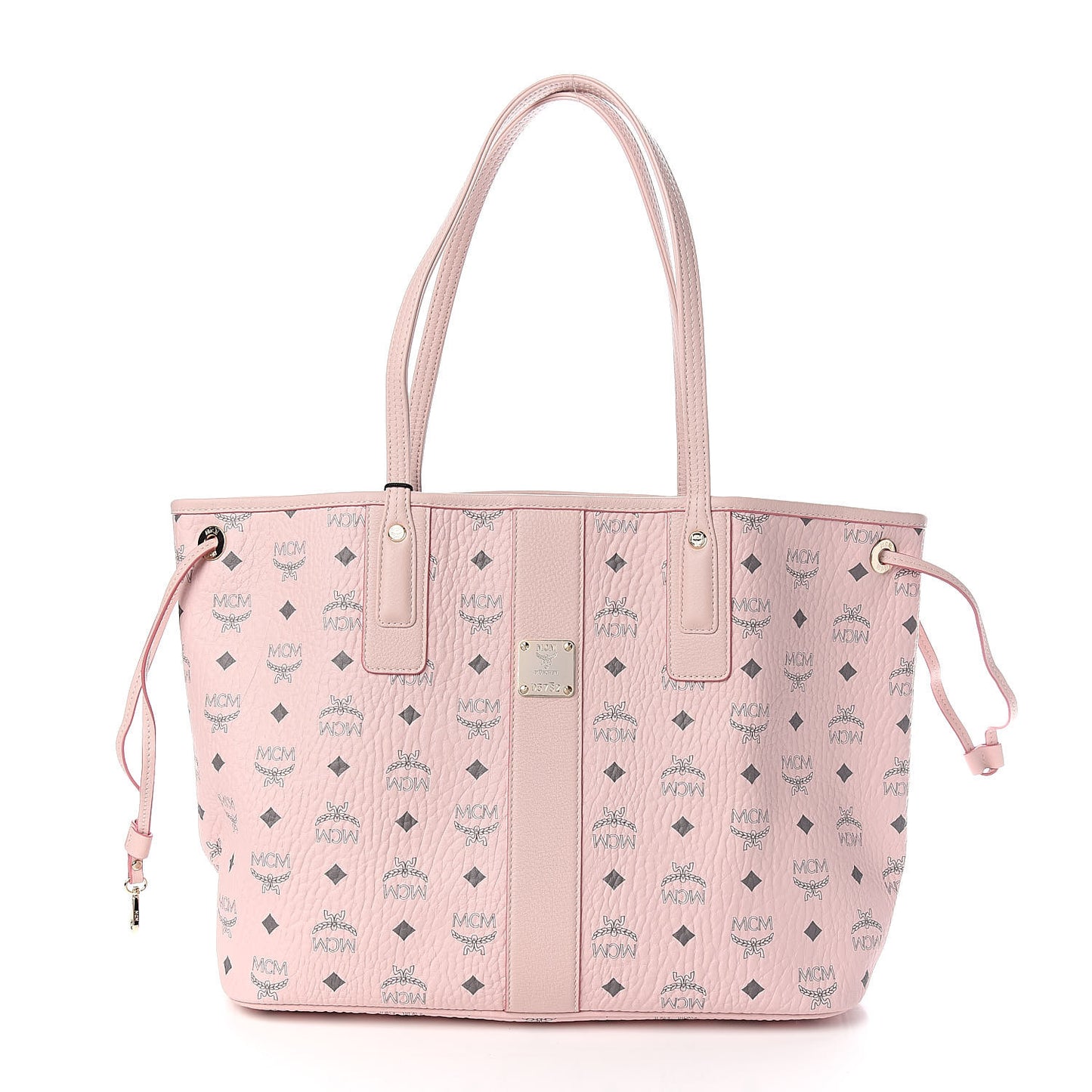M.C.M Visetos Medium Liz Reversible Shopper Tote Bag