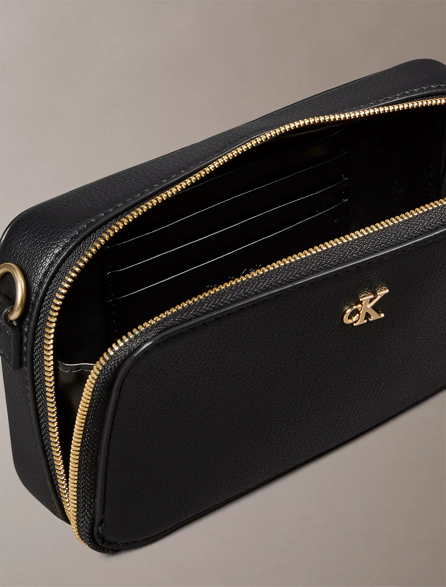 C.A.L.V.I.N K.L.E.I.N Minimal Monogram Camera Bag
