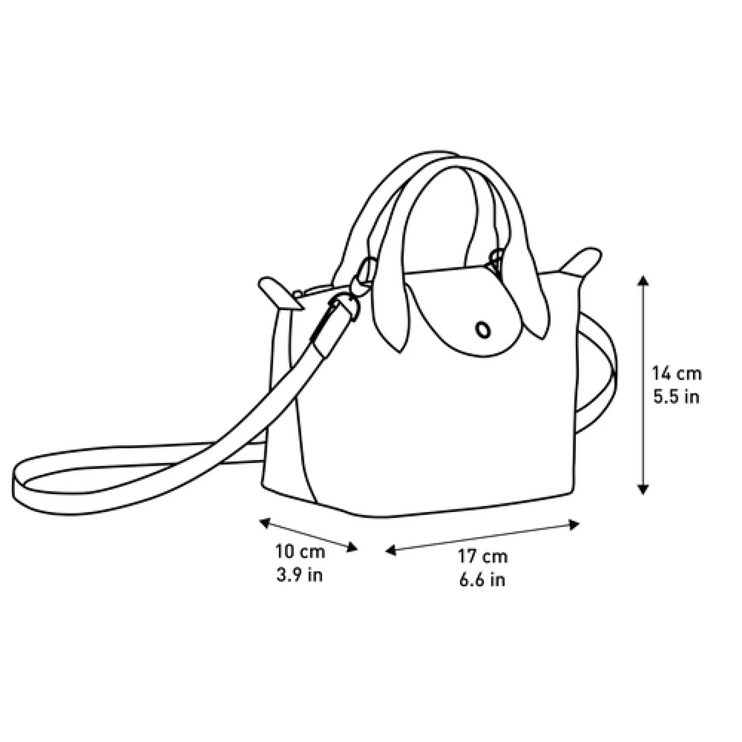 LONGCHAMP Le Pliage Energy XS Handbag - Crossbody Bag