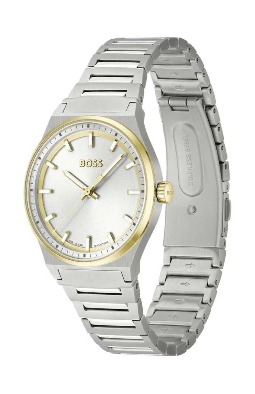 B.O.S.S Analog White Dial Women's Watch
