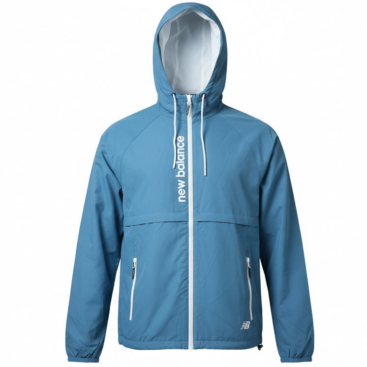 N.e.w B.a.l.a.n.c.e Tech Jacket Quilted Comfort Full Zip with Pockets Light Blue