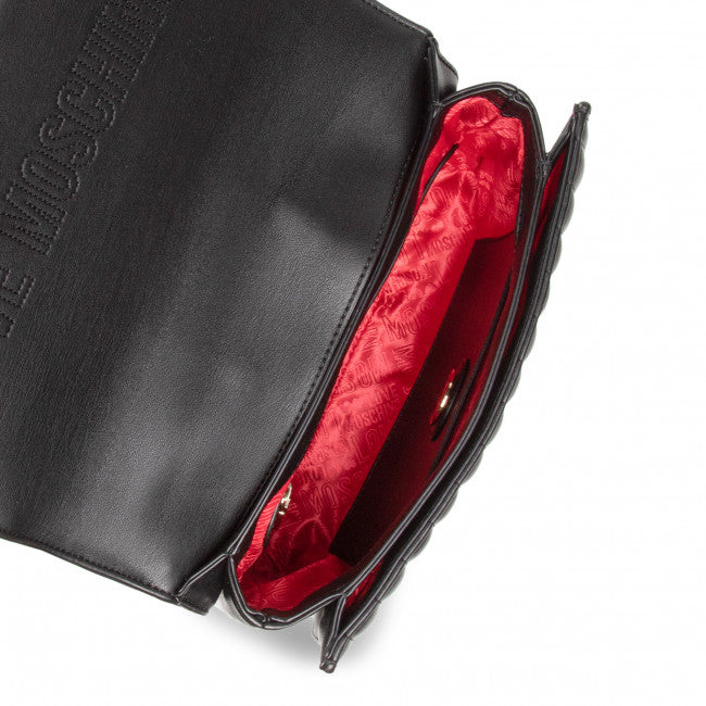 L.O.V.E M.O.S.C.H.I.N.O Quilted Shoulder Bag