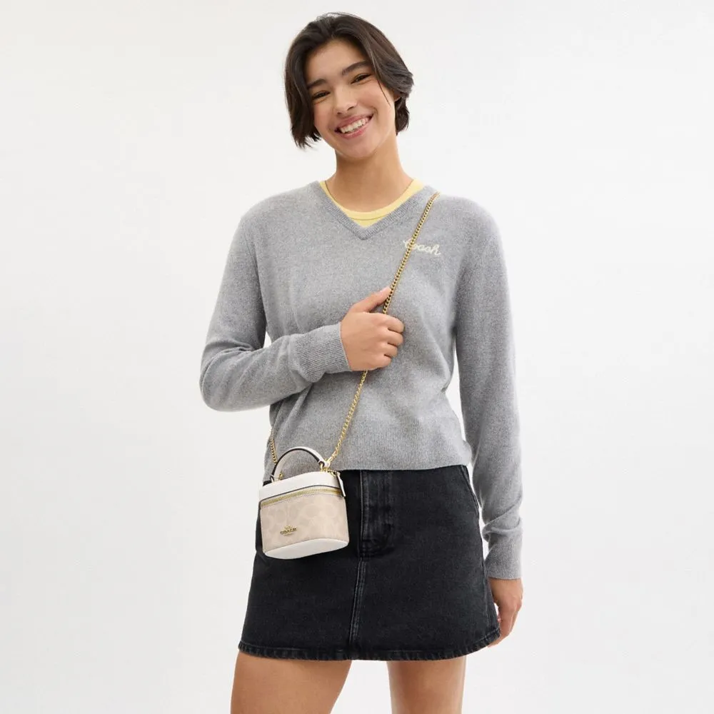 C.O.A.C.H Ava Crossbody Bag In Signature Canvas