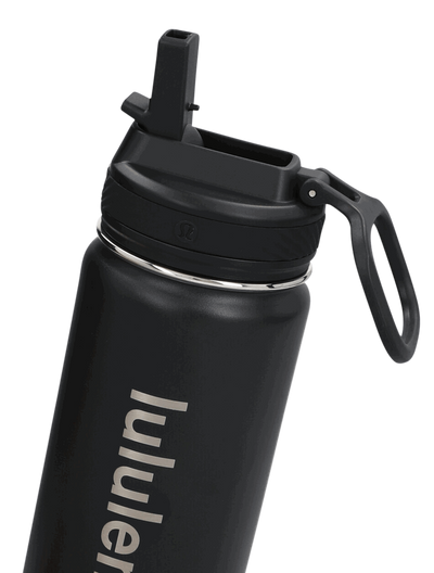 L.U.L.U.L.E.M.O.N Back to Life Sport Bottle 24oz Straw Lid
