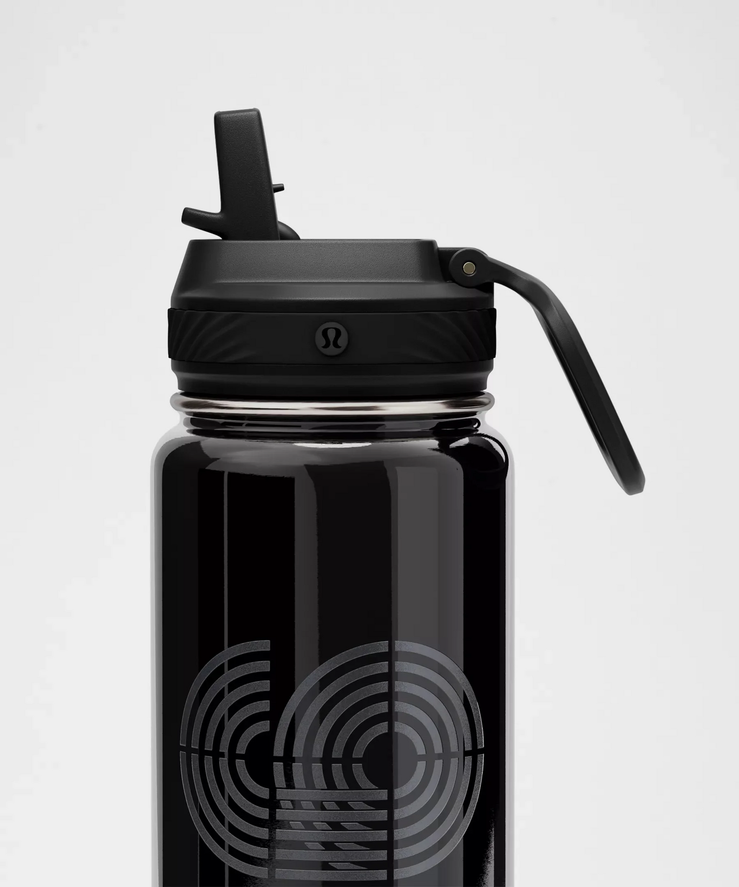 L.U.L.U.L.E.M.O.N Back to Life Sport Bottle 24oz Straw Lid *Run Graphic