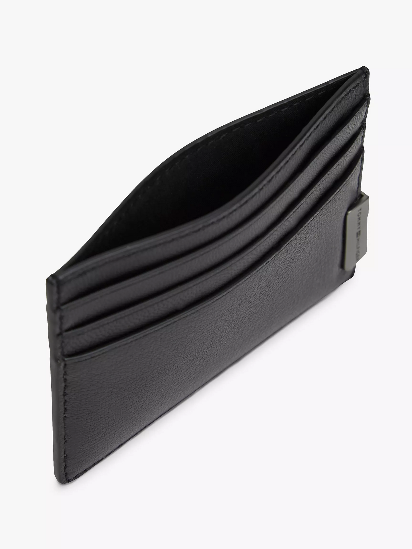 T.O.M.M.Y H.I.L.F.I.G.E.R Pebbled Leather Card Holder
