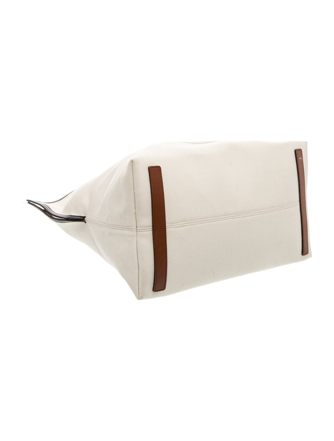 B.U.R.B.E.R.R.Y Large Logo Graphic Cotton Canvas Society Tote