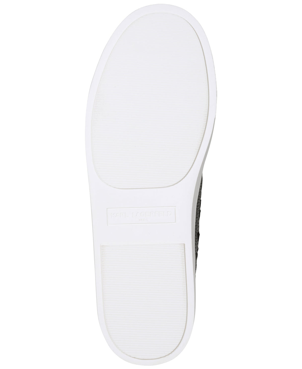 K.A.R.L L.A.G.E.R.F.E.L.D CATE LEATHER EMOJI PIN SNEAKER