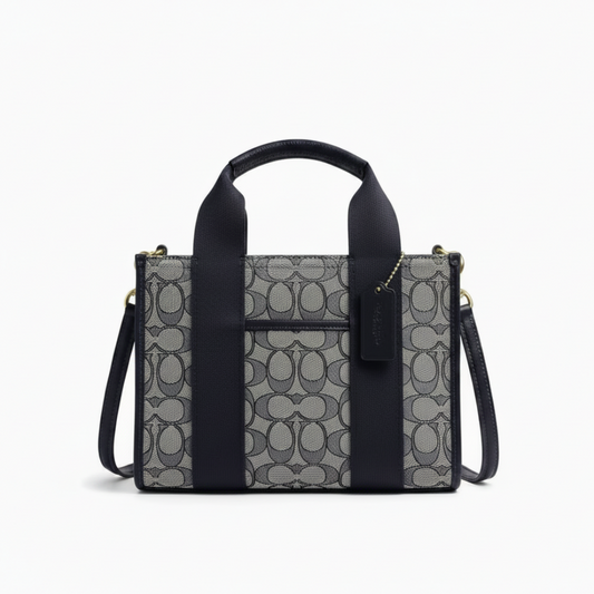 C.O.A.C.H Smith Tote Bag 24 In Signature Jacquard