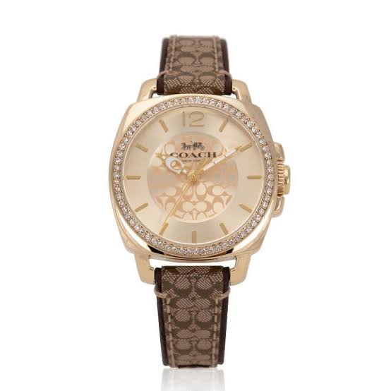 C.O.A.C.H Boyfriend Crystal Women's Watch