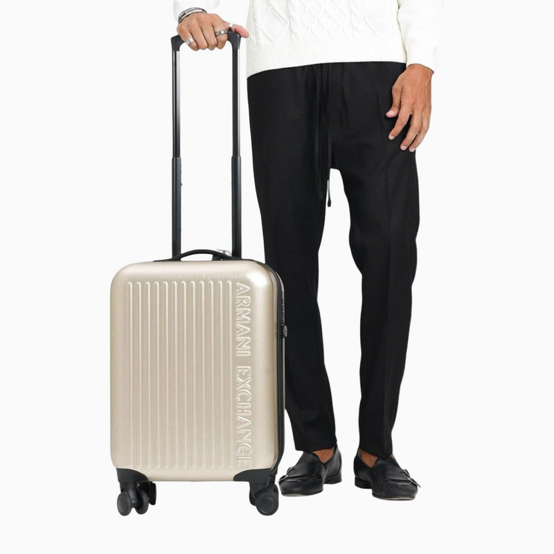 A.R.M.A.N.I E.X.C.H.A.N.G.E travel bag with wheels