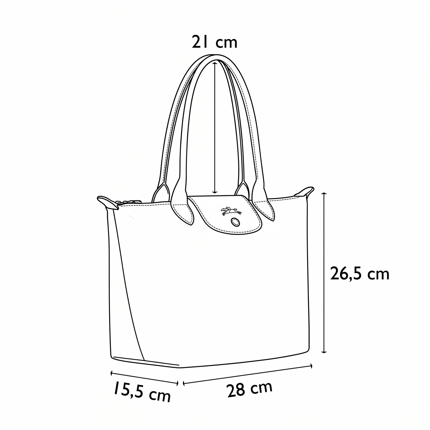 L.O-N.G-C.H-A.M-P Le Pliage Original M Tote bag