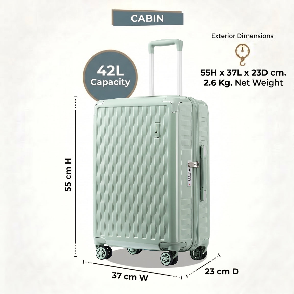 S.E.A C.H.O.I.C.E 20" Luggage