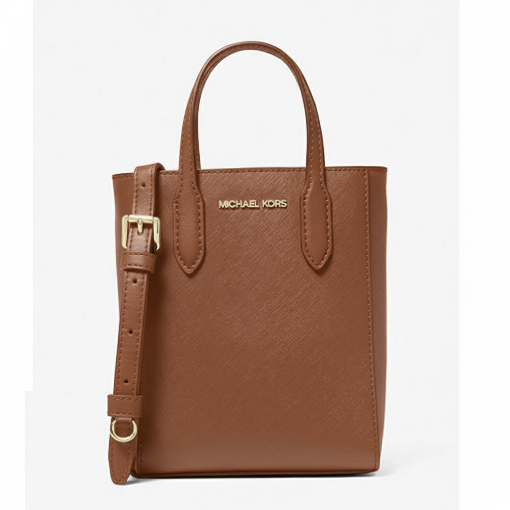 M.I.C.H.A.E.L K.O.R.S Vincent Extra-Small Saffiano Leather Crossbody Bag With Card Case