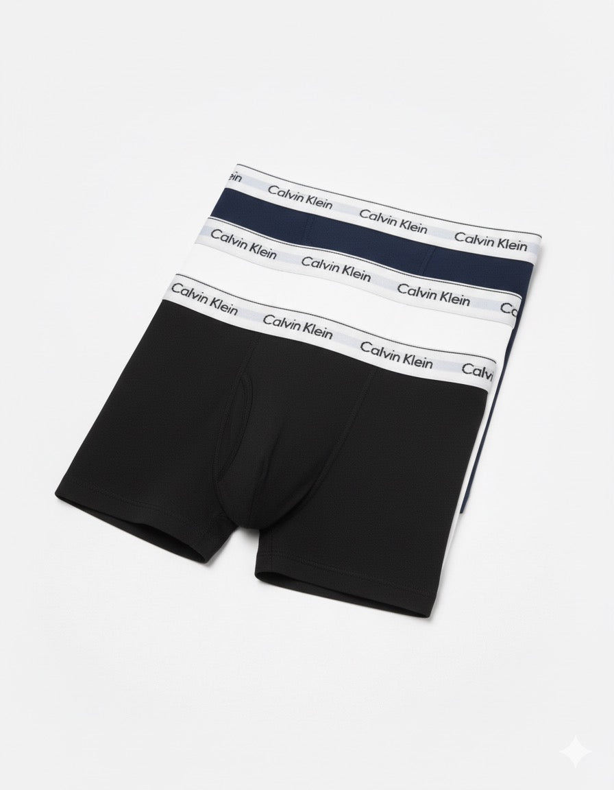 C.a.L.V-I.N. K.L.E.I.N. Icon Cotton Stretch 3-Pack Boxer Brief