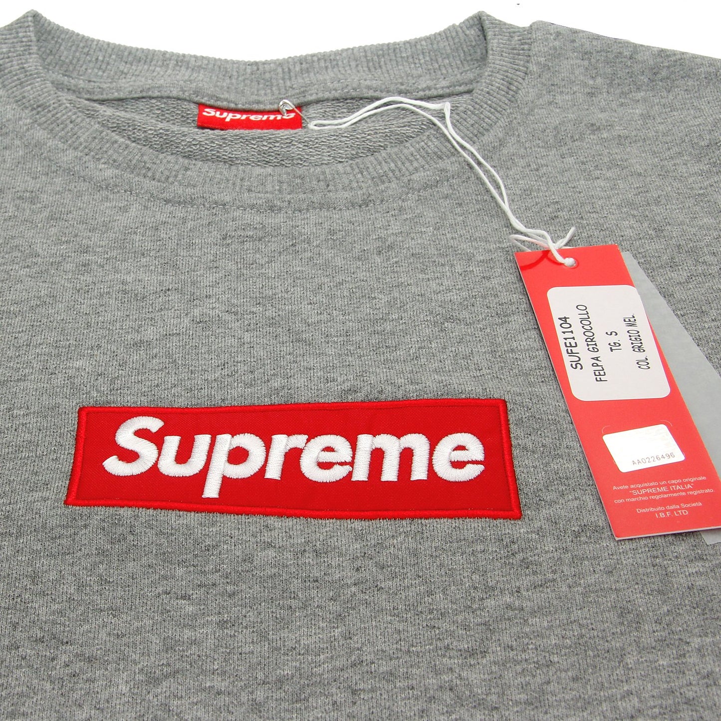 S.u.P.R-E.M.E. T-shirt Grey