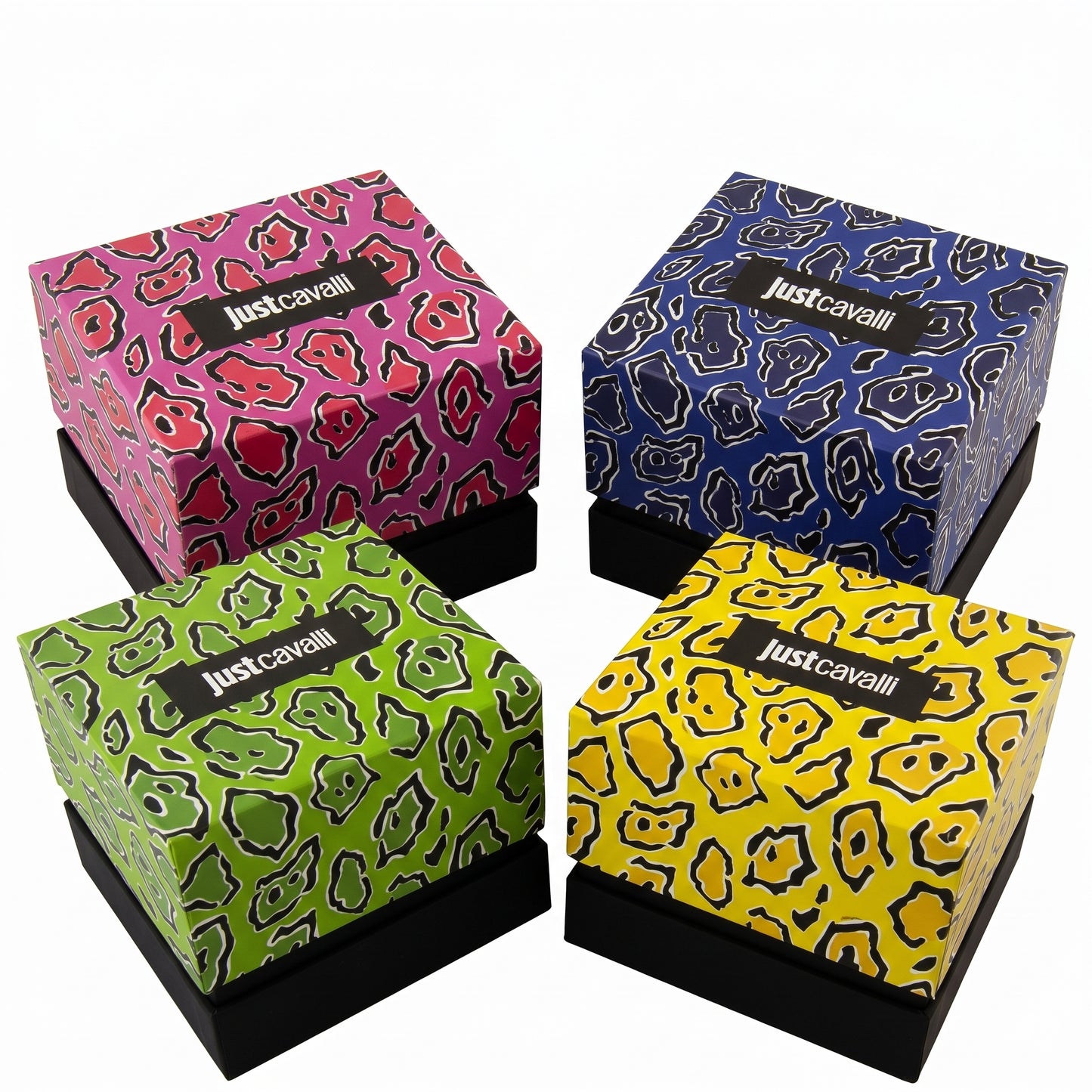 J.U.S.T C.A.V.A.L.L.I Snake Analog Watch Silver