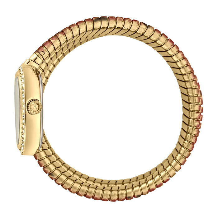 J.U.S.T C.A.V.A.L.L.I Wrap-Around Analogue Watch