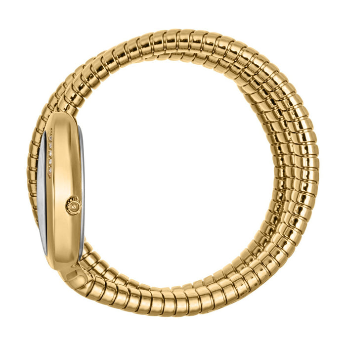 J.U.S.T C.A.V.A.L.L.I Wrap-Around Analogue Watch