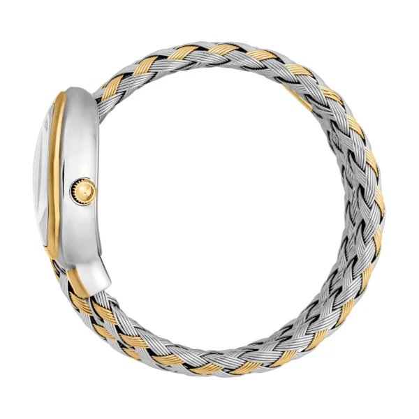 J.U.S.T C.A.V.A.L.L.I Wrap-Around Analogue Watch
