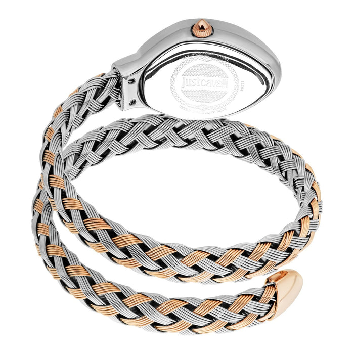 J.U.S.T C.A.V.A.L.L.I Wrap-Around Analogue Novara Watch