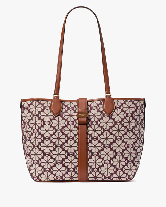 K.A.T.E S.P.A.D.E Spade Flower Jacquard Medium Open Tote