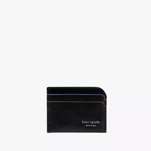 K.A.T.E S.P.A.D.E Devin Glitter Edge Cardholder