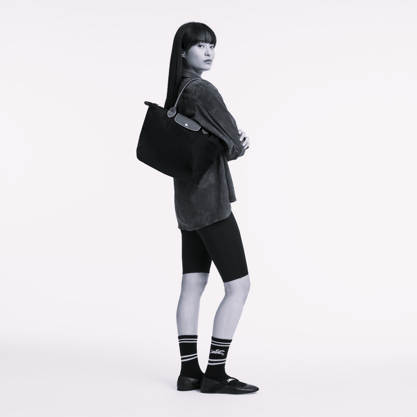L.O.N.G.C.H.A.M.P Folding M TOTE BAG