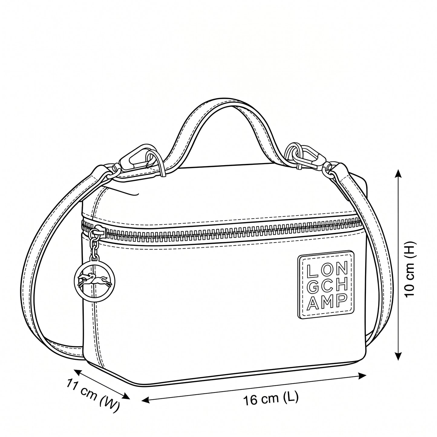 L.O-N.G.C.H-A.M.P Le Pliage Xtra XS Crossbody bag