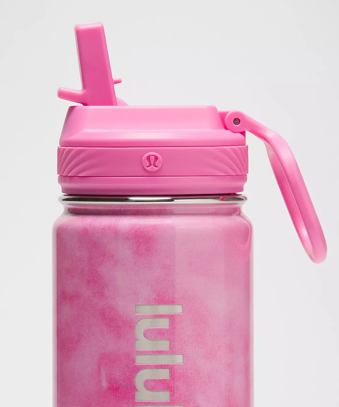 L.U.L.U.L.E.M.O.N Back to Life Sport Bottle 18oz Straw Lid Print
