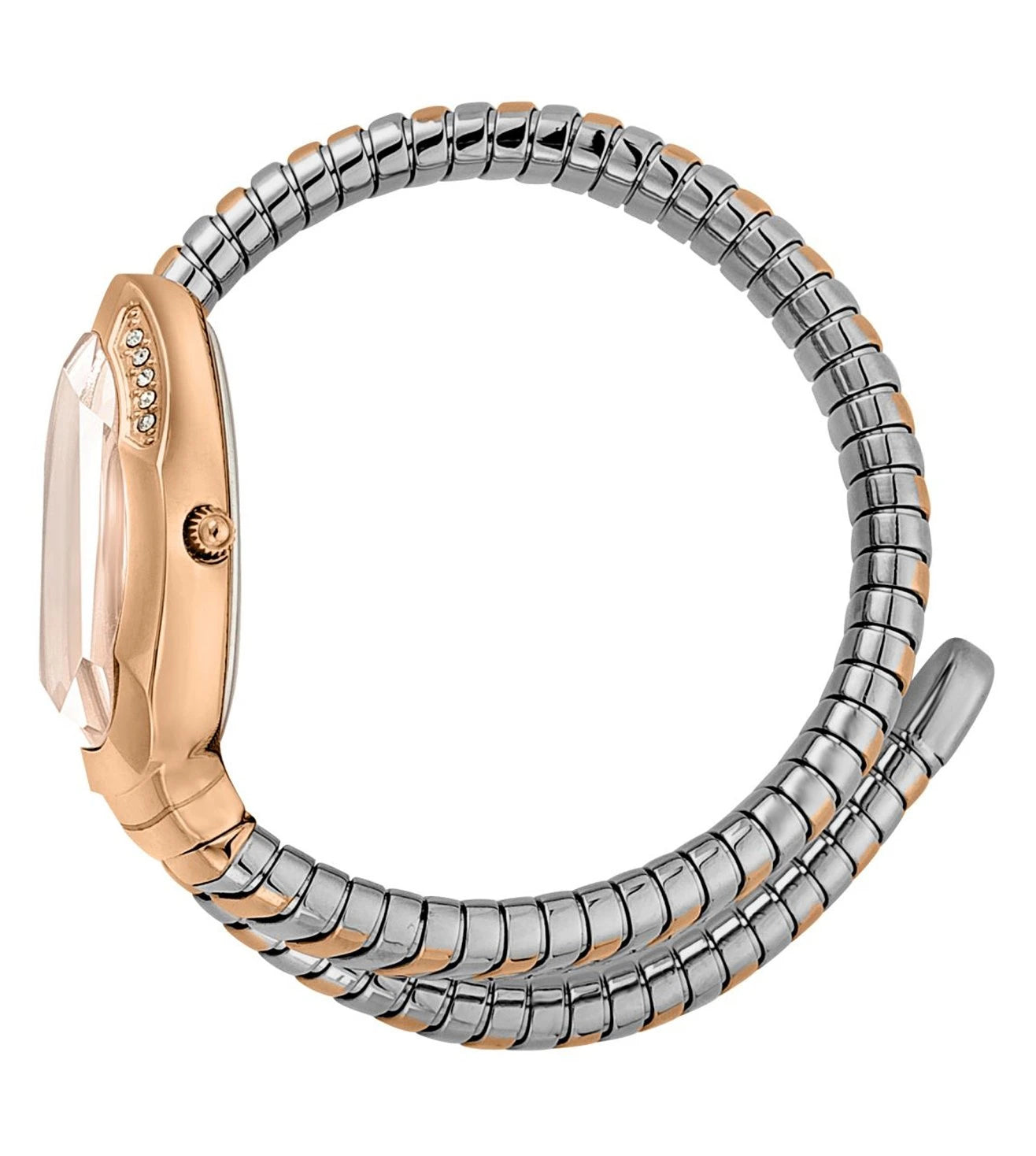 J.U.S.T C.A.V.A.L.L.I Wrap-Around Analogue Watch