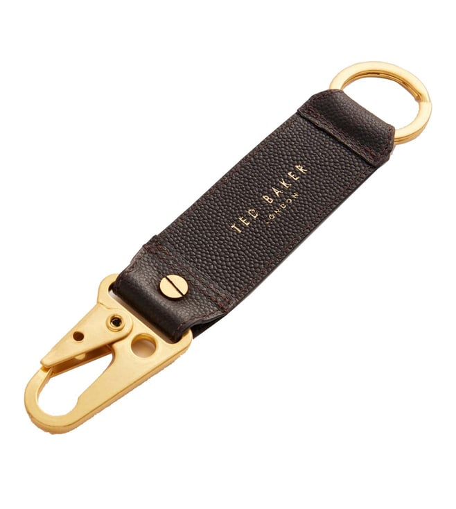 T.E.D B.A.K.E.R Brown-Chocolate Pebble Textured Card Holder Set